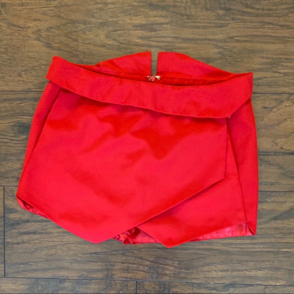 Red Envelope Skort